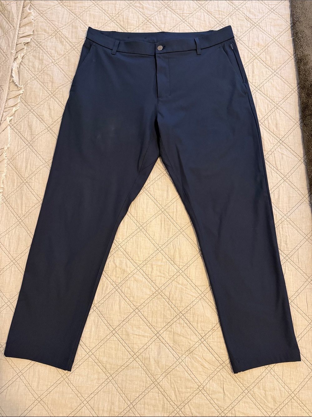 👖 Lululemon Men's True Navy Classic-Fit Pant (36W x 30L) *like new condition